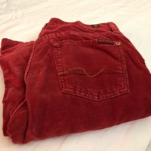 7 For All Mankind Corduroy Pant